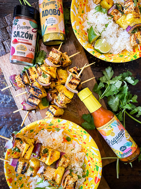 Pineapple Tofu Kabobs – Pisqueya