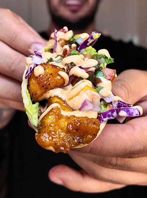 Passion Fruit Chicken Tacos