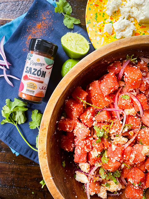 Watermelon Salad – Pisqueya