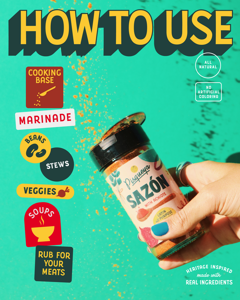 Sazon Color Sazón Seasoning – Pisqueya